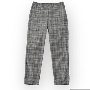 Gray with black and tan plaid slacks from H&M!!